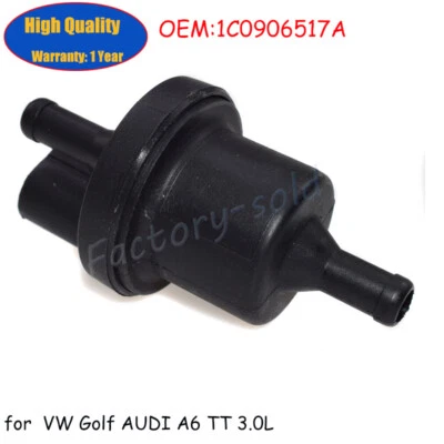 Nueva válvula de ventilación solenoide de purga de cárter para VW Golf AUDI A6 TT 3,0 L Foto 1 de 4