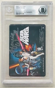 Star Wars ILM "Howie Weed" Beckett Authenticated Original Hand Autographed Card - Picture 1 of 6