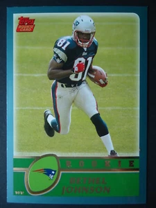 NFL 374 Bethel Johnson New England Patriots Topps Rookie 2003 - Bild 1 von 1