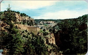 Postkarte Höhle der Winde Eingang Pavillon Colorado Chrom unbesendet - Bild 1 von 2