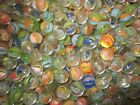 2 POUNDS 1/2 INCH TRI-COLOR CATS EYE MEGA / VACOR MARBLES FREE SHIPPING