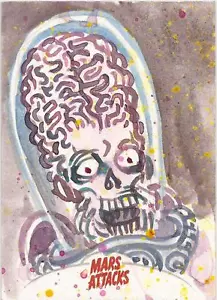 Mars Attacks Invasion - Jason Atomic Sketch Card - Picture 1 of 1