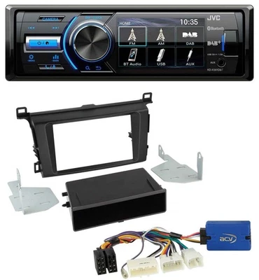 JVC Bluetooth MP3 USB DAB Autoradio für Toyota RAV-4 (ab 2013) - Bild 1 von 4