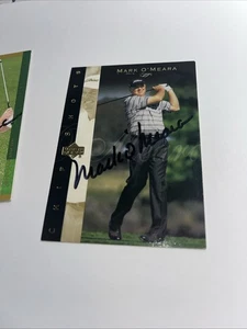 Mark O'Meara Signed Defining Moments 2001 Upper Deck Chip Shot Card - Picture 1 of 1