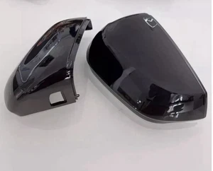AUDI Q2 Q3 SPECCHIETTI NERO LUCIDO CALOTTE COVER CAPS FORO SENSORE Cappucci Caps - Foto 1 di 6