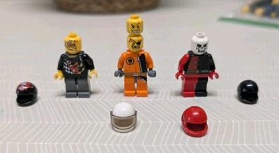 Lego World Racers WR009 Alpha Team ALP006 Gold Tooth AGT012 Minifigures - Image 1 of 4