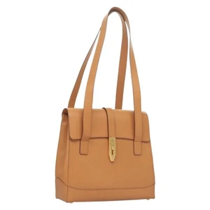 Borsa a tracolla CELINE pelle marrone oro originale ep9372 - Foto 1 di 24