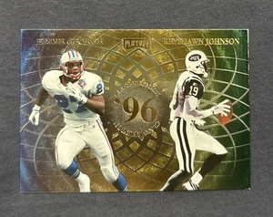 *1998 Playoff Momentum Class Reunion Quads #14 George/Johnson/Abdul-Jabbar/Glenn - Picture 1 of 2