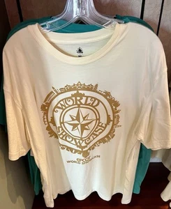 Camisa de manga corta unisex grande 2025 Disney Parks EPCOT World Showcase brújula - Imagen 1 de 2