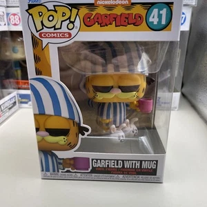 Funko Pop! Vinilo: Nickelodeon - Garfield con taza #41 - Imagen 1 de 4