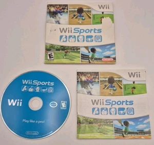 Wii Sports - Nintendo Wii (2006) CIB w/Manual, Cover, and Disc Untested - Picture 1 of 2