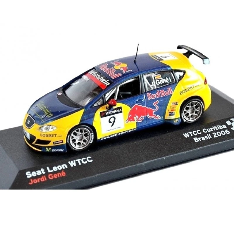 Seat León WTCC Curitiba 2006 Brasil 1:43 Ixo Altaya Diecast Gene coche metal - Imagen 1 de 3