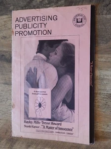 Vintage 1968 A Matter of Innocence Movie Promo Materials Hayley Mills RARE! - Bild 1 von 13