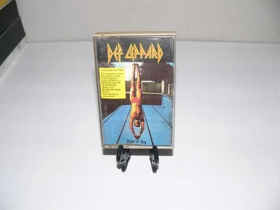 Def Leppard High 'N' Dry Cassette Tape Vintage 1984 PolyGram Records - Image 1 of 4
