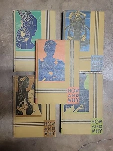 The How And Why Library by Mrs Eleanor Atkinson VINTAGE 1940s Vol 1 - 5 - Picture 1 of 18