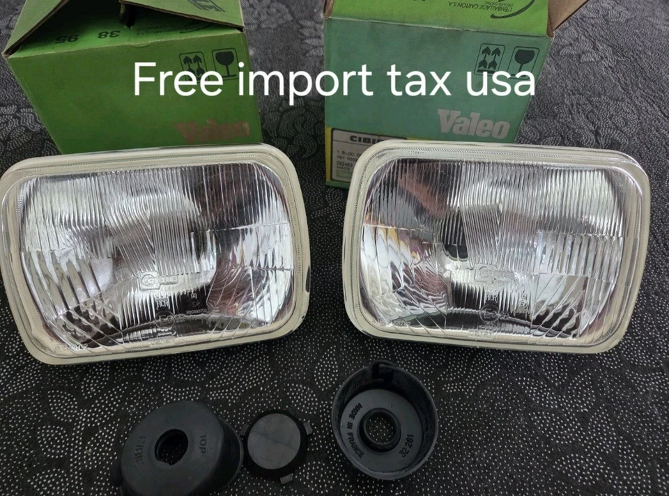 PAR DE LÂMPADAS DE FARÓIS FIT TOYOTA CELICA MR2 CIBIE H4  - Imagem 1 de 4