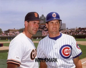 Will Clark/Ryne Sandberg HOFer PROFESSIONAL 8x10 "TYPE 2" PHOTO "Fuji PAPER" - Bild 1 von 2