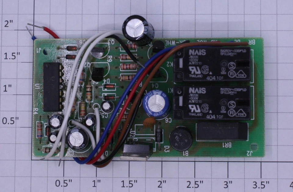 K-Line K2400-EX001 GP-38 Reversing Unit PCB Circuit Board - Image 1 of 1
