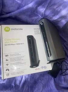Motorola MG7315 8x4 343 Mbps DOCSIS 3.0 Cable Modem Plus N450 Wi-Fi Router 2282 - Picture 1 of 5