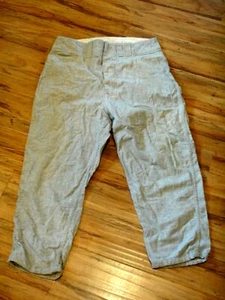 JOHNNY SAIN GAME USED WORN 1961 NEW YORK YANKEES FLANNEL ROAD PANTS ORIGINAL - Picture 1 of 2