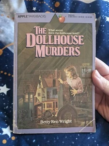SIGNED The Dollhouse Murders (Betty Ren Wright, 1983) Apple PB 12th Printing - Picture 1 of 6