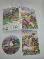 Barbie Horse Adventures: Riding Camp (Nintendo Wii, 2008) Mj