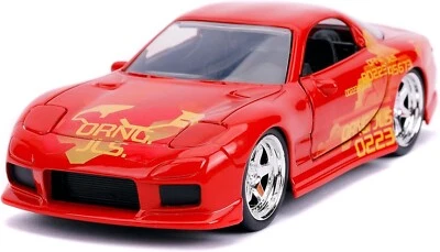 Jada 1/32 - Fast & Furious - Giulio' Mazda RX-7 Arancione Con Immagini - 31442 - Immagine 1 di 4