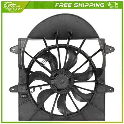 Replacement Aluminum Radiator Fan Fit For 2006 2007 2008 Jeep Commander 620051 - Image 1 of 4