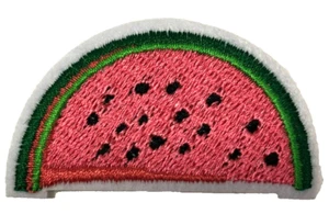 Patch Sew On Iron On Embroidered Clothing Hats Jackets Coat Watermelon NEW A393 - Picture 1 of 3