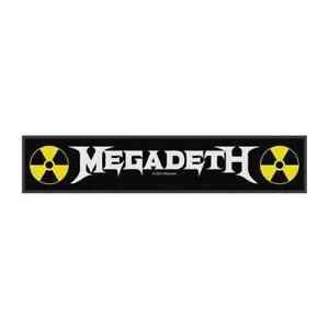 MEGADETH - "LOGO" - SUPER STRIP WOVEN SEW ON  WOVEN PATCH