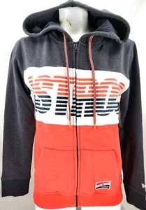 NEW Houston Astros New Era Orange Full Zip Hooded Sweatshirt Jacket Women's S - Picture 1 of 9