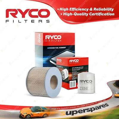 Ryco Oil Air Filter for Toyota Dyna 200 300 400 BU142R BU212R BU222R 4cyl 4.1L - image 1 of 2