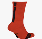 Chaussettes de basket-ball Nike Elite Crew neuves avec étiquettes taille 3 Y-5y jeunesse rouge sx7622