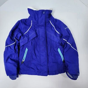 Columbia Interchange Hooded Jacket Youth Girls Size 2XS 4/5 Blue Teal Ski Snow - Picture 1 of 23