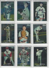 Topps Heritage Chrome 2003-2021 pick your card with Refractors Purple RCs