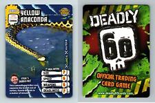 Yellow Anaconda #111/165 Deadly 60 Series 2 Common TCG Card