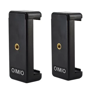 Universal Cell Phone Tripod Mount Adapter, OIMIO Phone Holder Clip Connector Hea - Picture 1 of 8