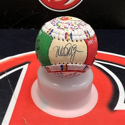 Mark McGwire Signed St Louis Cardinals Carter X Baseball Autographed PSA COA A's - Image 1 of 4