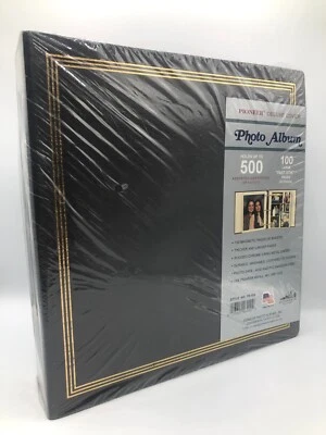 Álbum de fotos vintage Pioneer TR-100 de lujo - 500 fotos (5" x 7") - sellado Foto 1 de 4