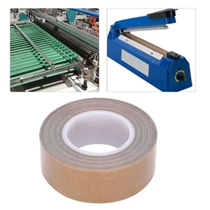 Nastro adesivo in teflon PTFE rivestito in panno di vetro 25mm x 10M - Imagen 1 de 8