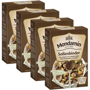 Mondamin Soßenbinder dunkel perfekt zu Fleisch Gerichten 250g 4er Pack - Picture 1 of 1