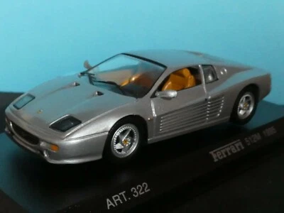 FERRARI 512 MM in Silver with Black /Tan interior. DETAIL CARS/CORGI NEW1:43 NLA - Image 1 of 4