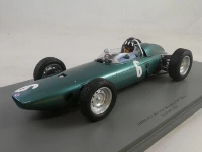 Spark BRM P57 #6 Graham Hill winner Monaco GP 1963 1/18 18S545 - Immagine 1 di 3