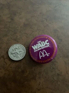 Vintage WABC McDonald's Pinback Button - Music Radio NY Station - Picture 1 of 2