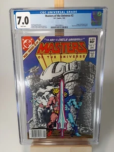 Masters of the Universe #2 1983 WP Kupperberg Tuska 2 of 3 Newsstand CGC 7.0 - Picture 1 of 4