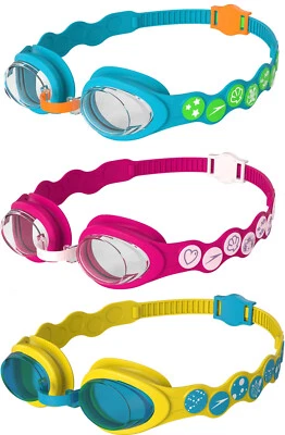 Speedo Schwimmbrille Infant Spot leicht verstellbar Jungen Mädchen 2-6 Jahre