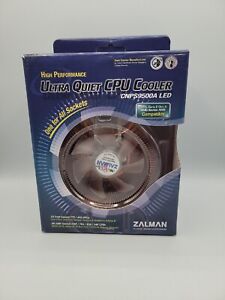 Zalman CNPS9500A LED CPU Cooler/Heatsink Fan w/ Mounting Hardware NEW