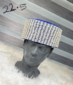 African Cultural Men’s Hat/MEN’s WEDDING/OCCASION VALVET CAP  - Picture 1 of 1