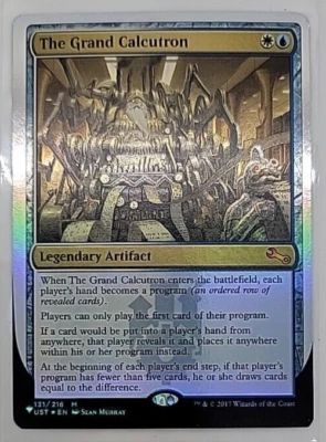 MTG FOIL The Grand Calcutron (131/216) Unstable Magic the Gathering Card - Image 1 of 2