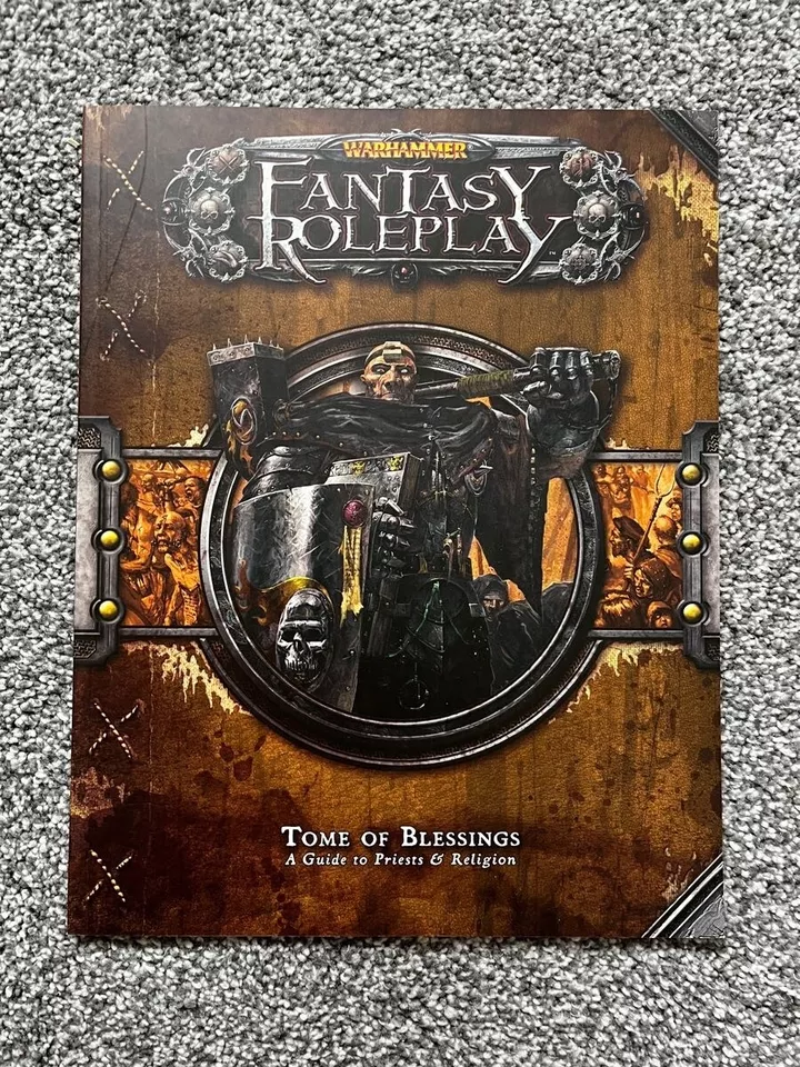 Warhammer Fantasy Roleplay Tome of Blessings Guide to Priests & Religion - Image 1 of 1
